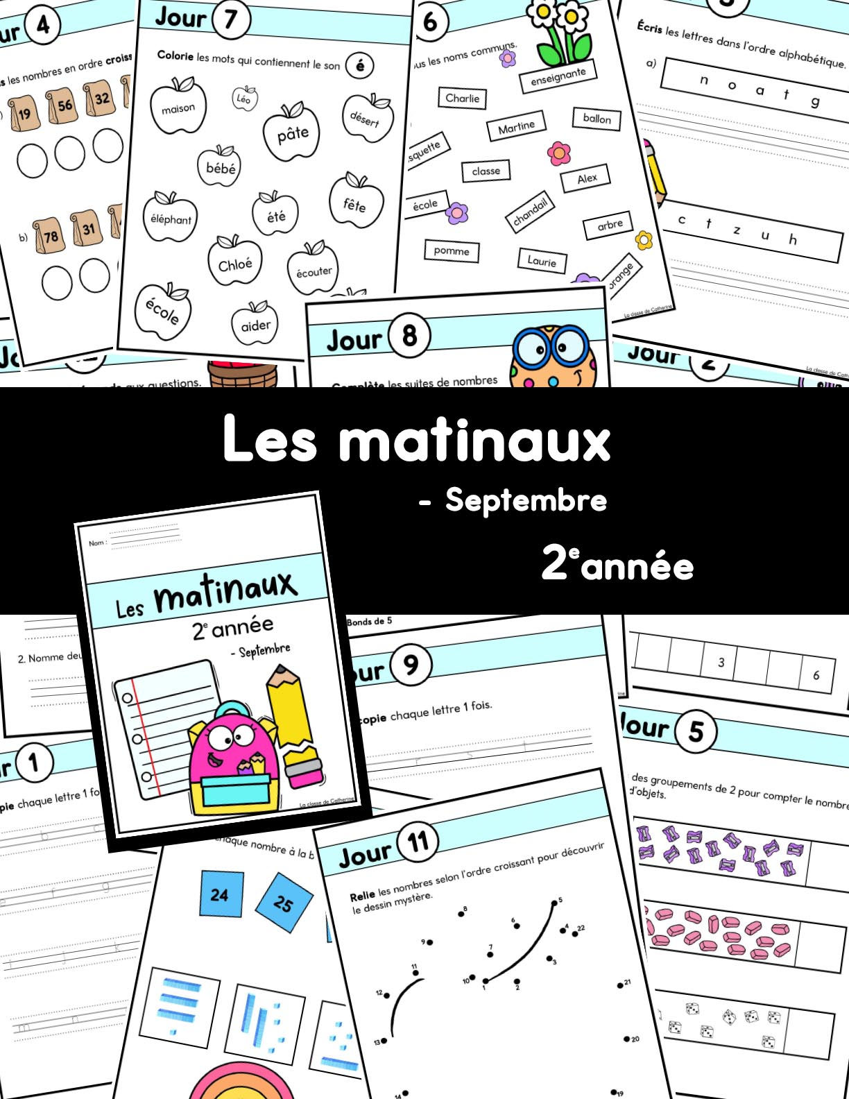 Les matinaux septembre - 2e année