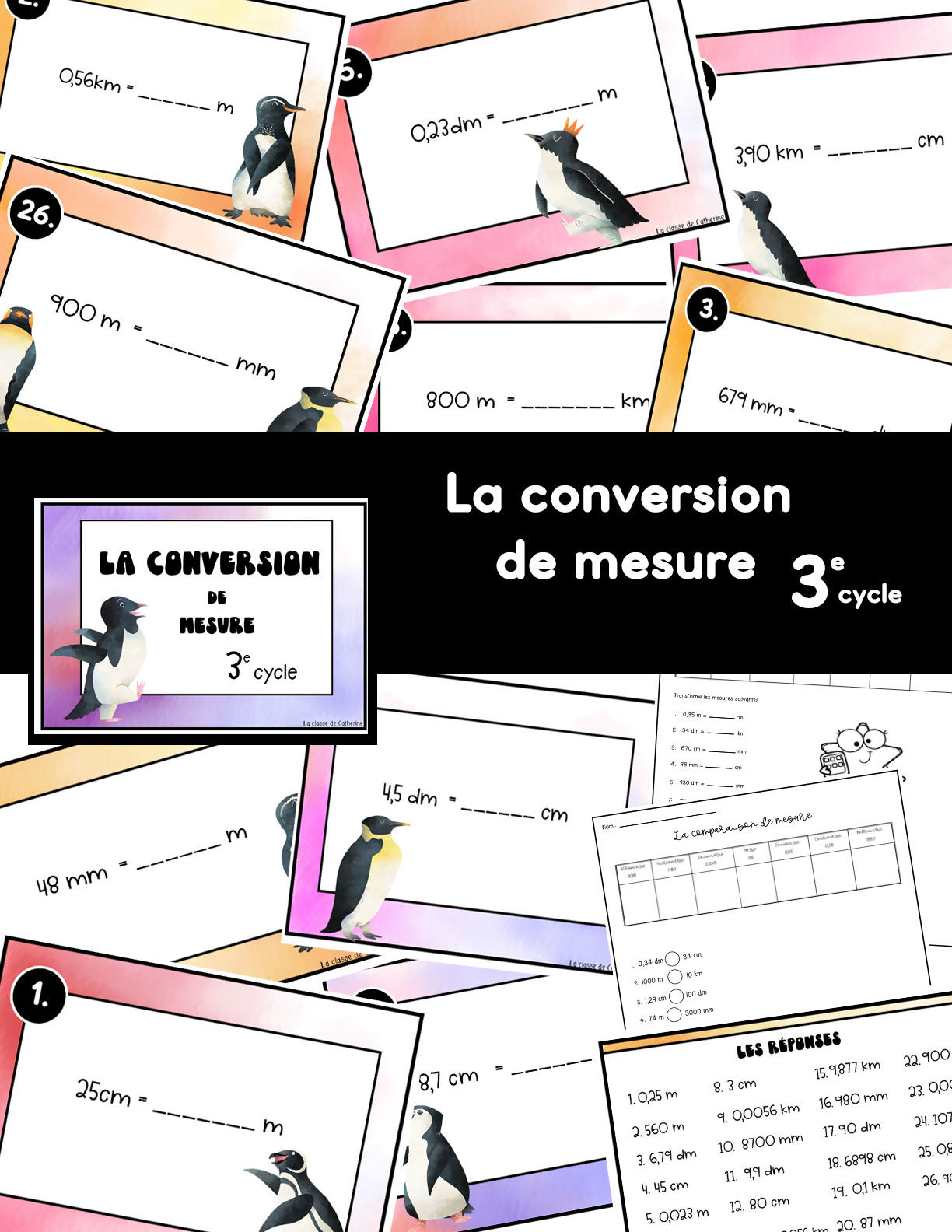 La conversion de mesures de longueurs