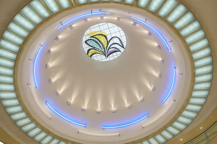 Void Mall Center Ceiling Feature