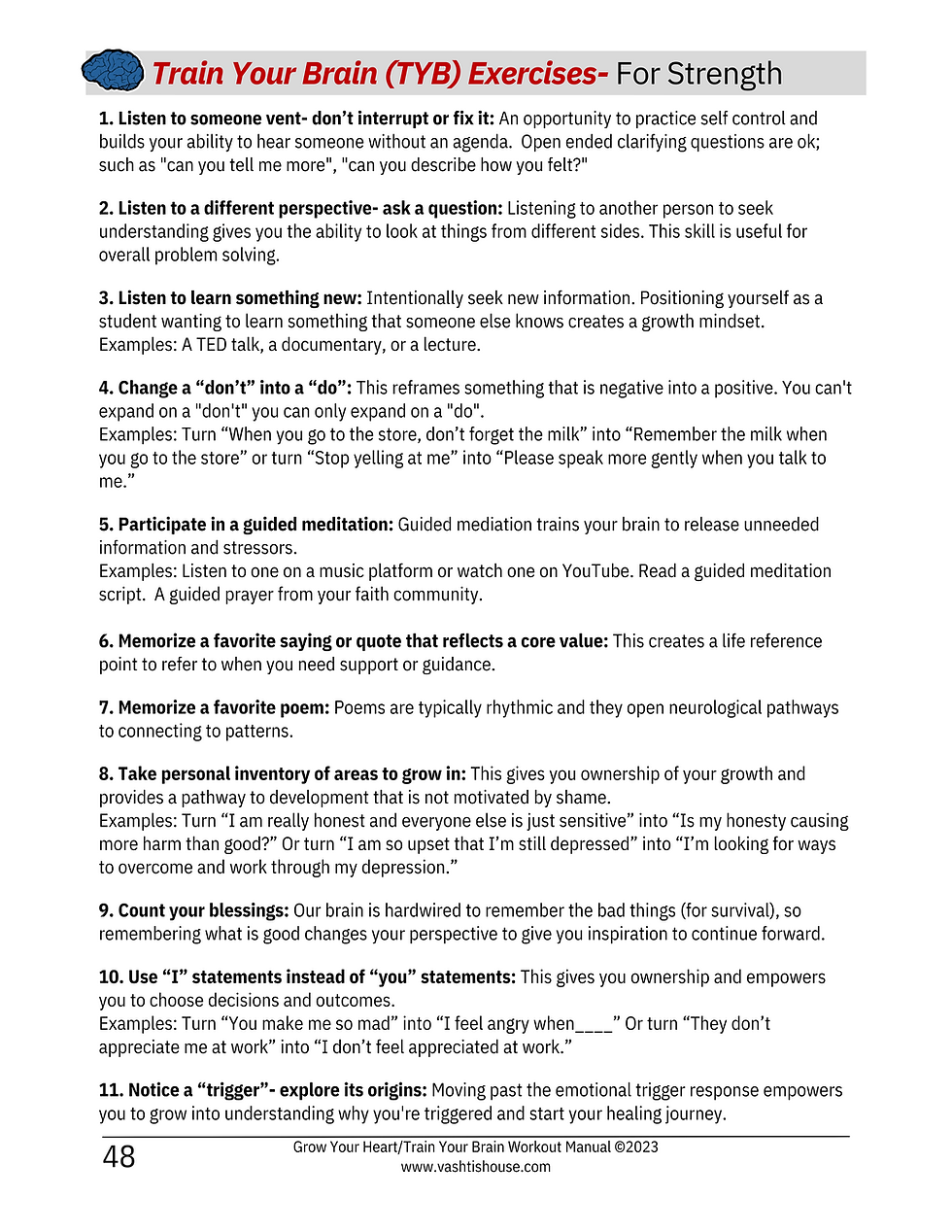 Thumbnail: Grow Your Heart/Train Your Brain Workout Manual