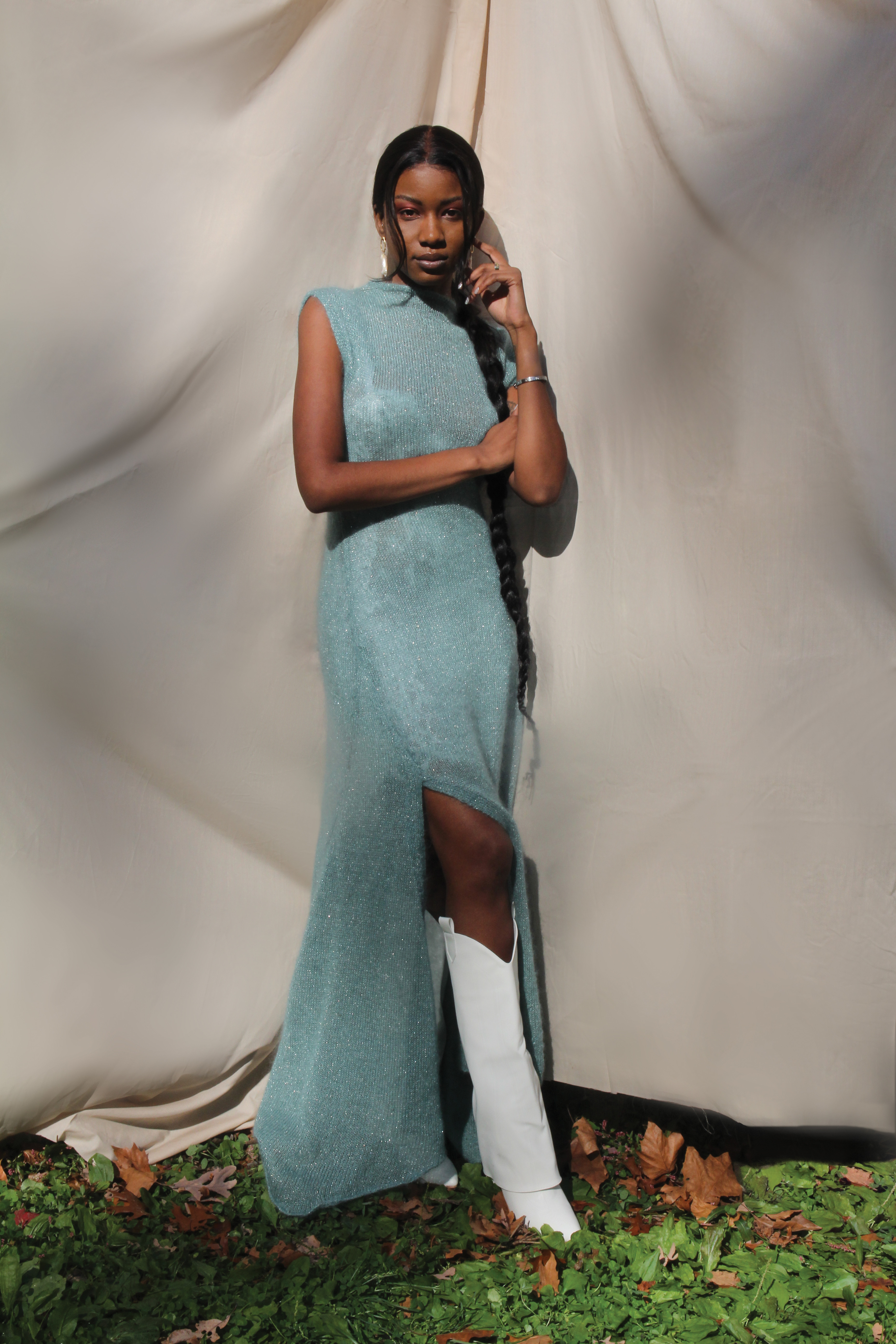 Lana Gown & Lace Slip
