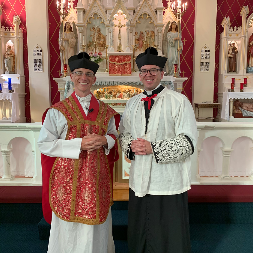 Fr. Kevin Moebius's First Extraordinary Form Mass