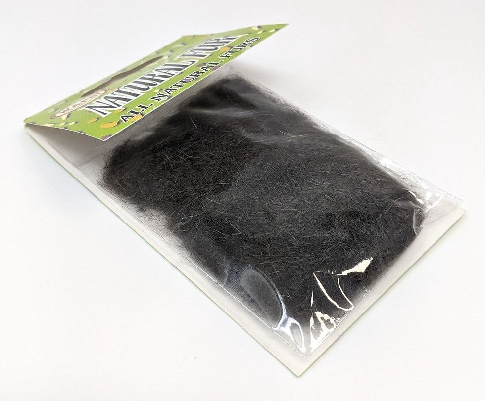 Natural Fur | Dark Hares Mask