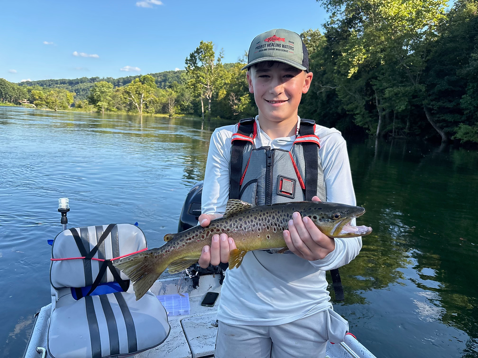 Streamer brown