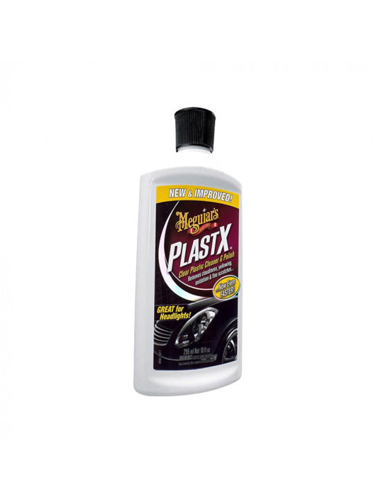 Meguiar’s Plast X Clear Plastic Cleaner and Polish 296ml