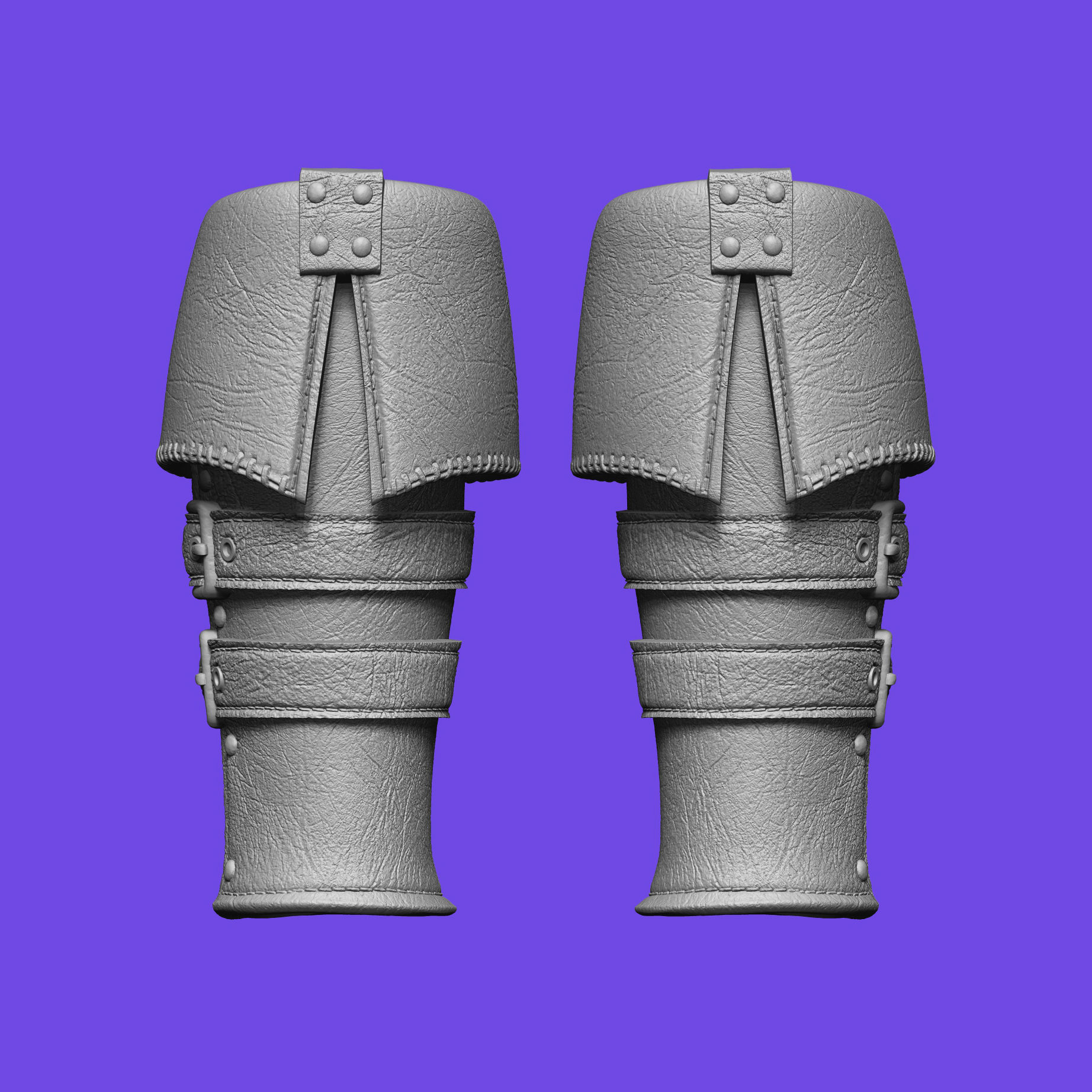 Leather Boots (Shins)