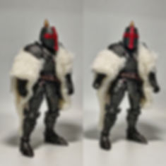 White Medium Shoulder Fur