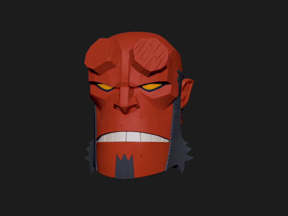 Thumbnail: Unpainted Heaven Lad´ Angry Head