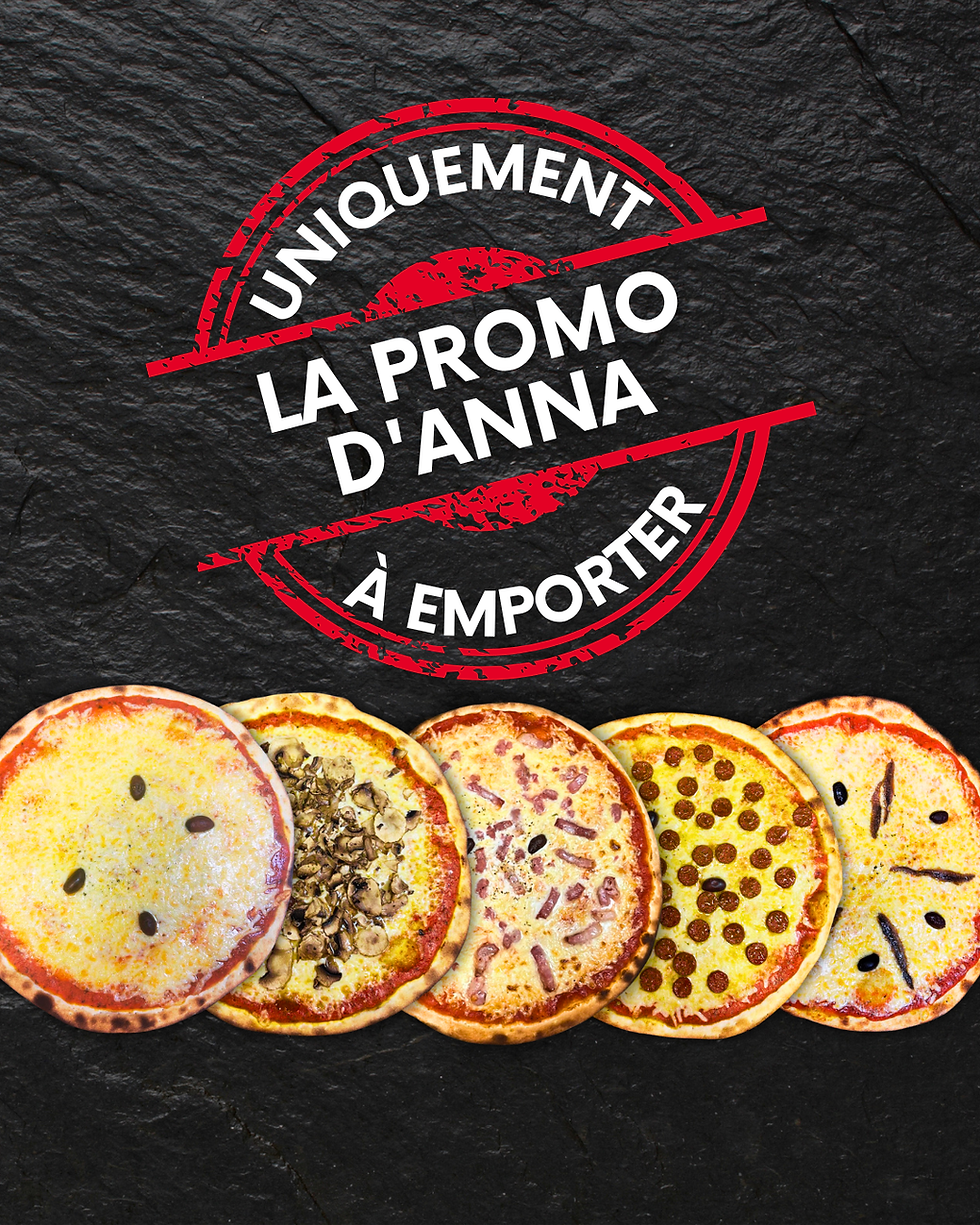 Promotions pizza à 5€