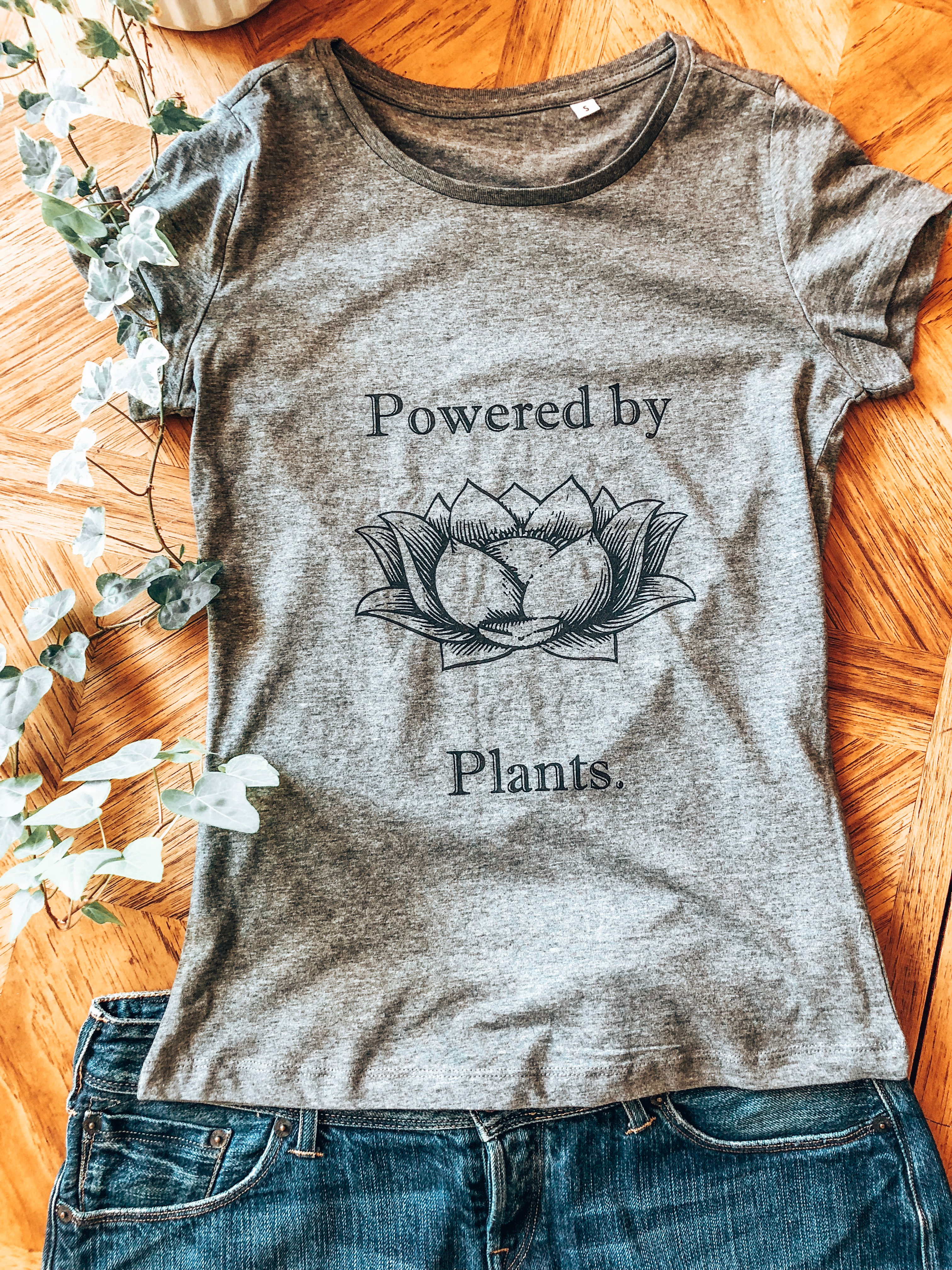 Powered By Plants Women S Tee Safeandwildclothing