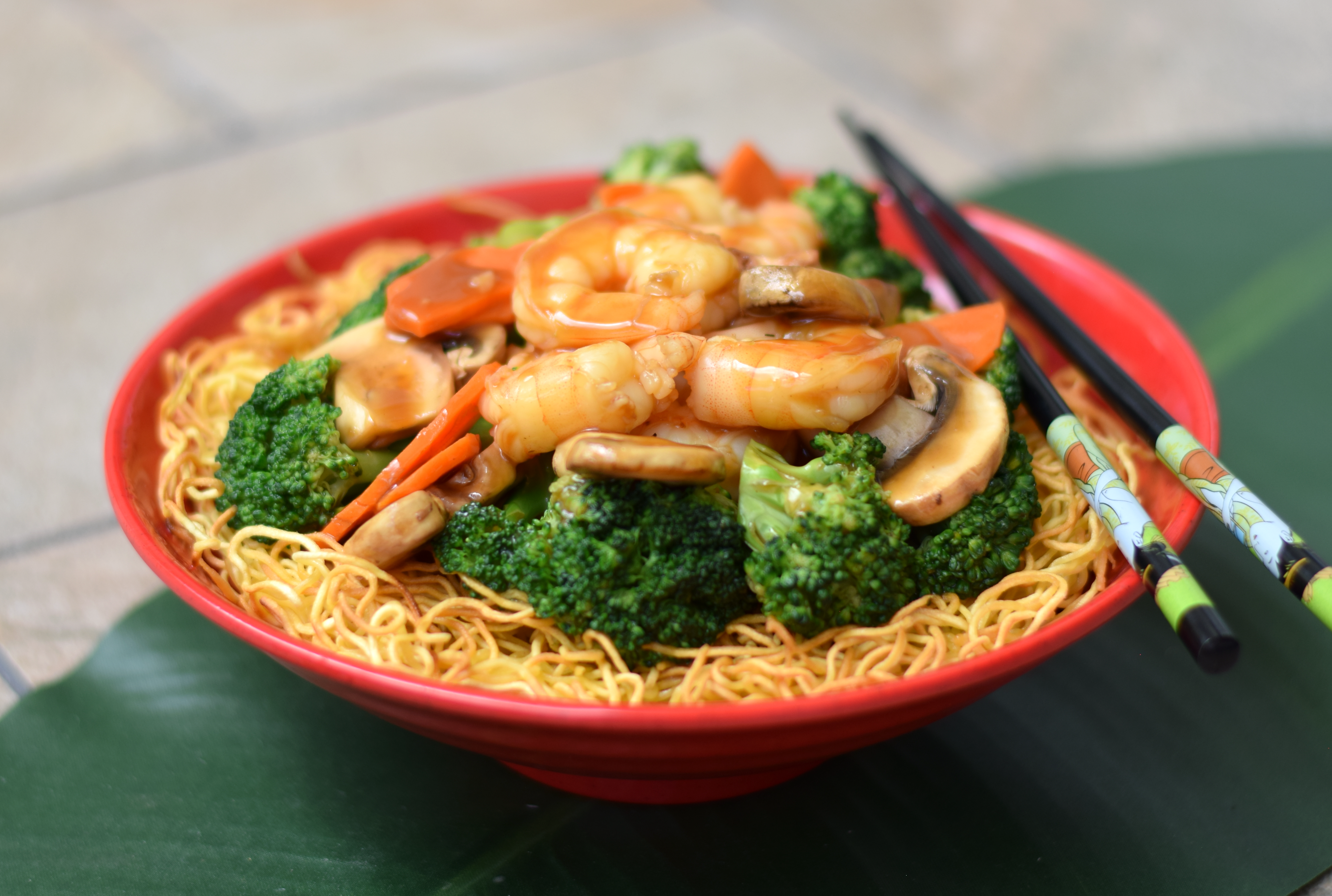 Arranged Food and Objects