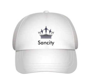 CAPPELLO CON VISIERA A BECCO BIANCO