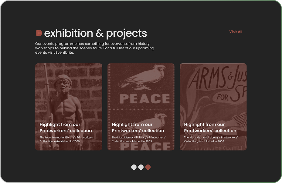 Landing page