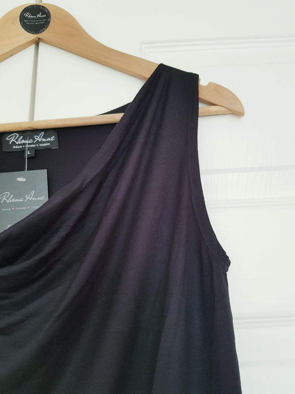 Thumbnail: Sleeveless Drape Front Top