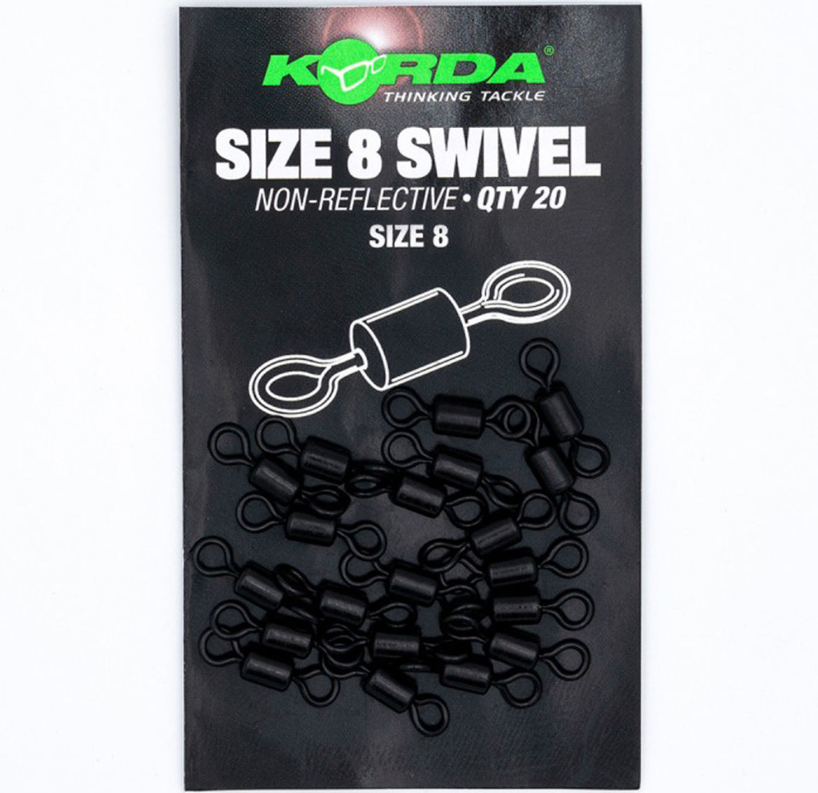Korda Size 8 Fishing Swivels