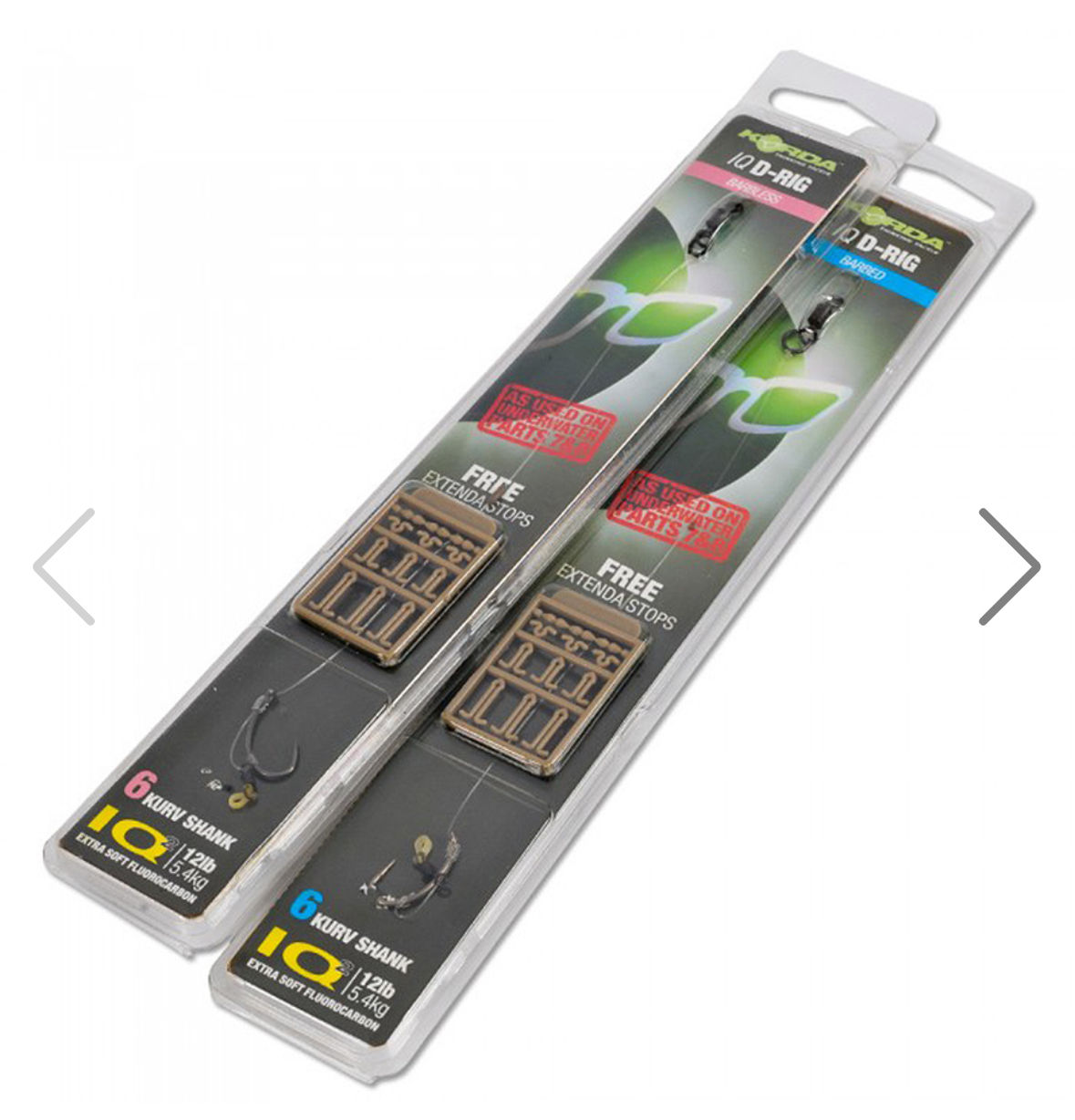 Korda IQ D-Rig Barbless Size 4