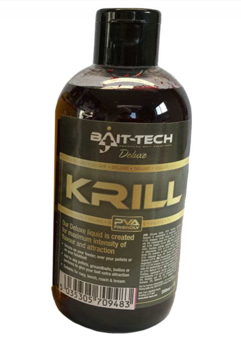 Bait tech Krill Deluxe Liquid 250ml