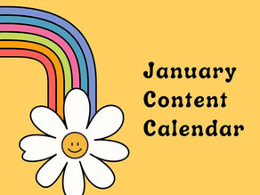 January Content Calendar