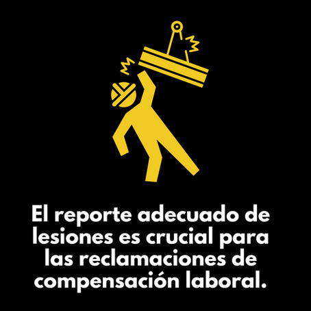 Reportar a tiempo es crucial para las reclamaciones de compensación laboral