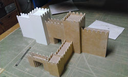 Miniature for scenary study