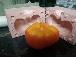Fake Pumpkin on wax