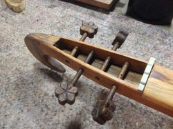 Old guitar - detail