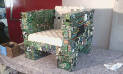 Eletronic Scrap Sofa
