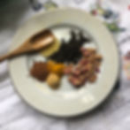 Spices, Honey, Rose Petals. and Tea