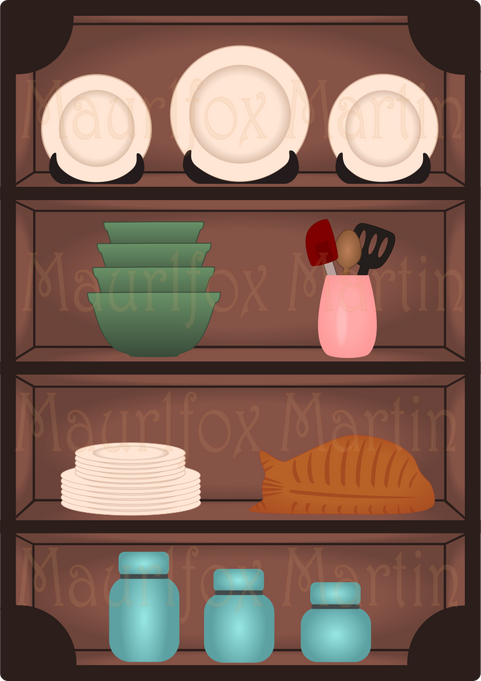 Cat Care Cards-Dishes-MM