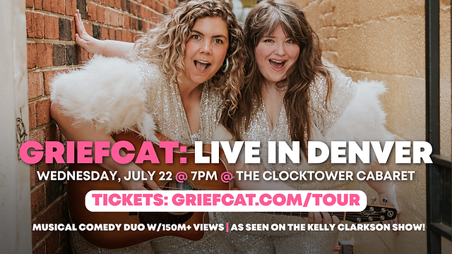 Griefcat, Viral Musical Comedy Duo, LIVE in Denver! 1