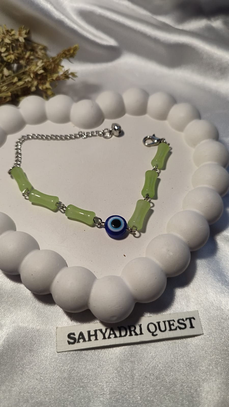 Thumbnail: Adjustable Bead-Bracelet - 01