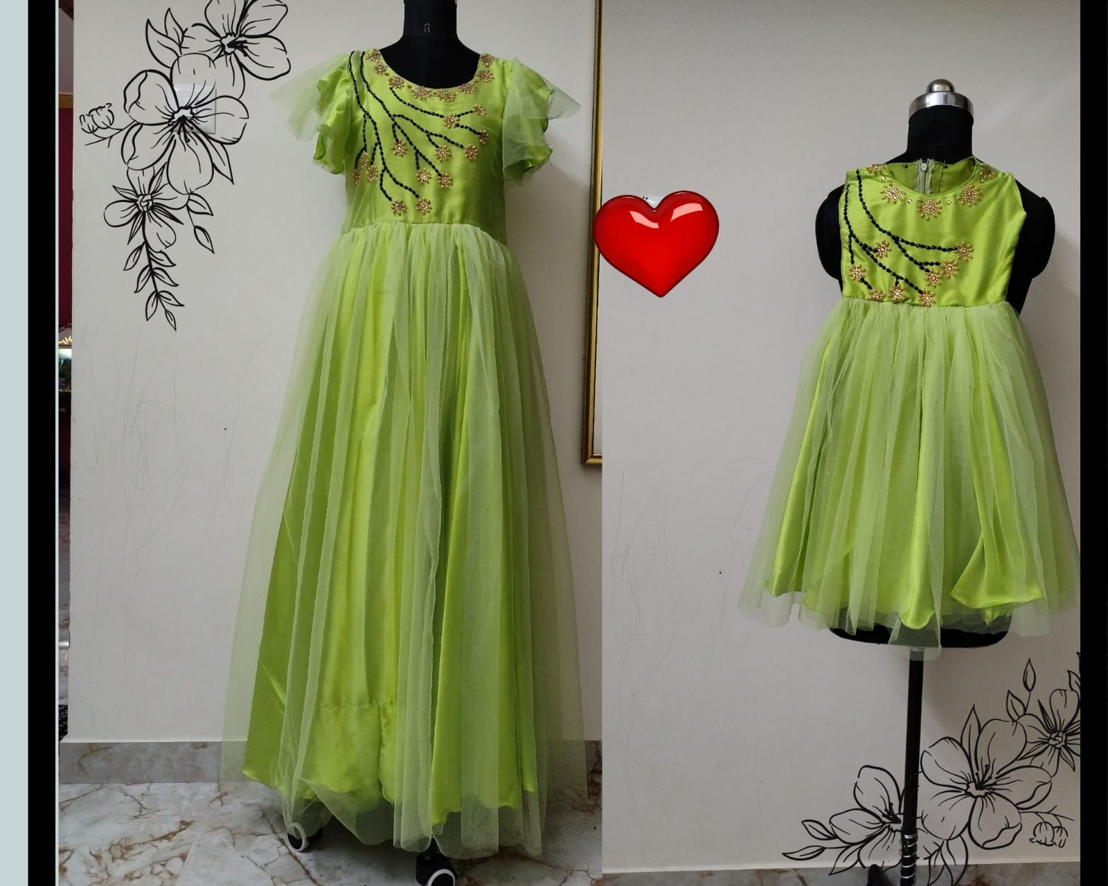 Mom and Daughter gown - 2