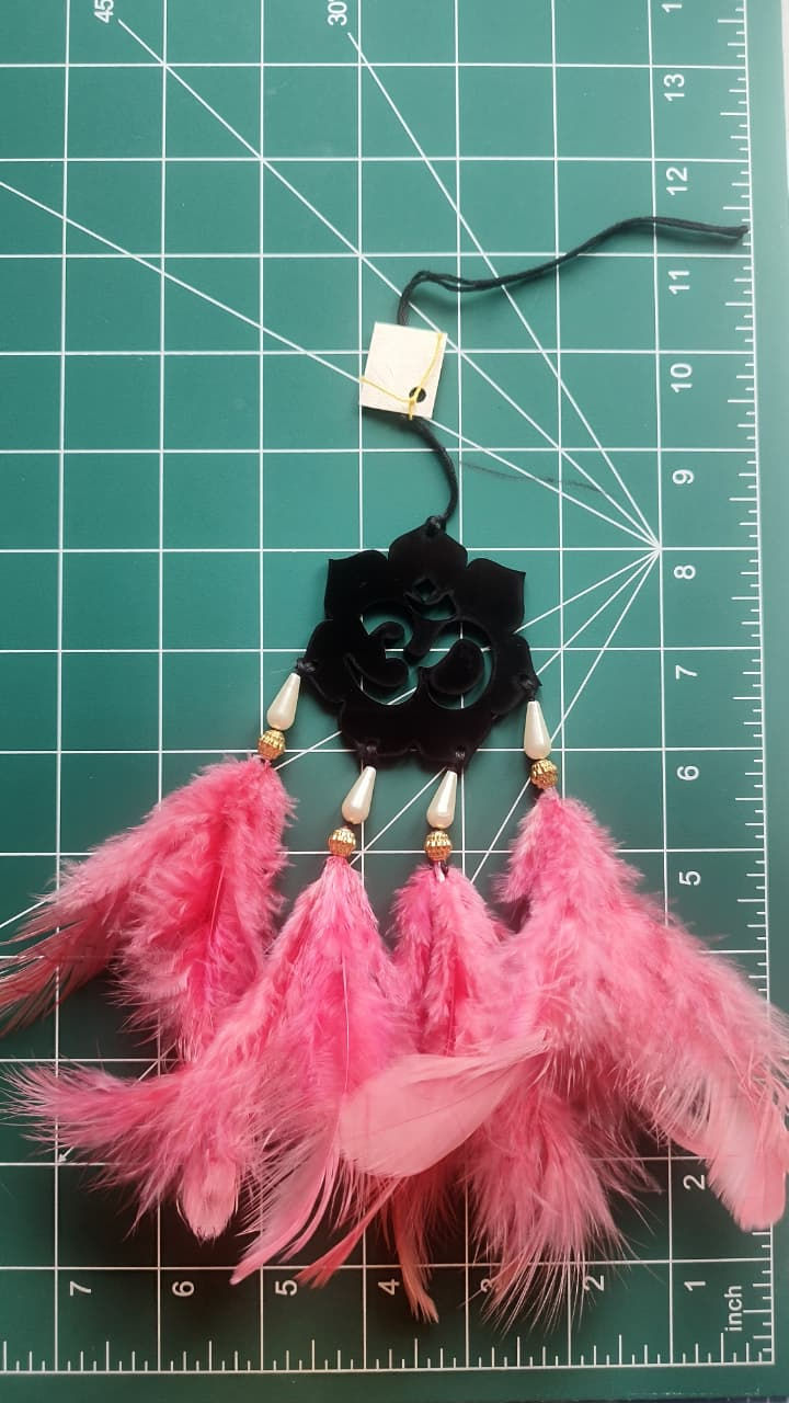 Thumbnail: Om - Religious symbol Dreamcatcher