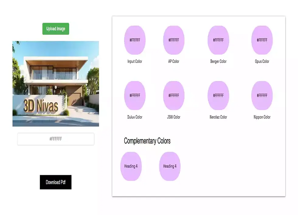 Paint Color Code Finder From Image