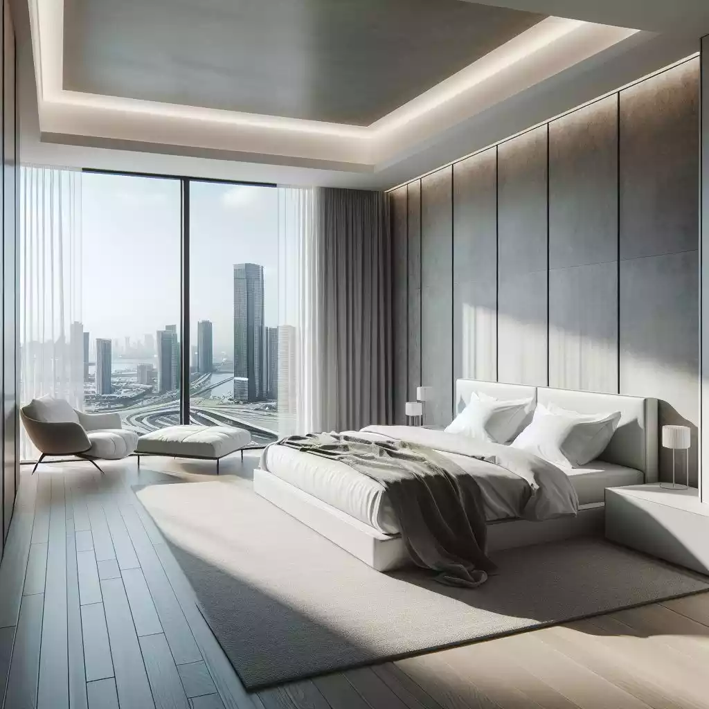 Bedroom Tray ceiling design