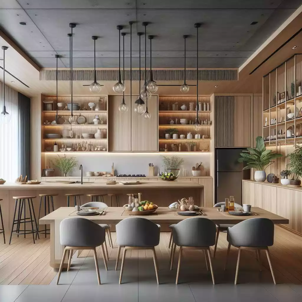 Closed Dining Area for Traditional Decor