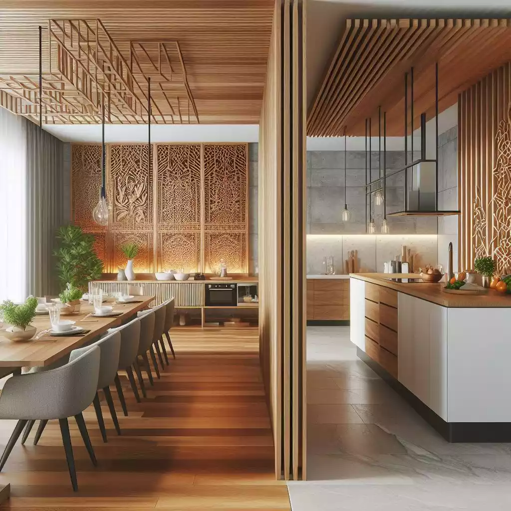Modern Style of Dining for Traditional Decor