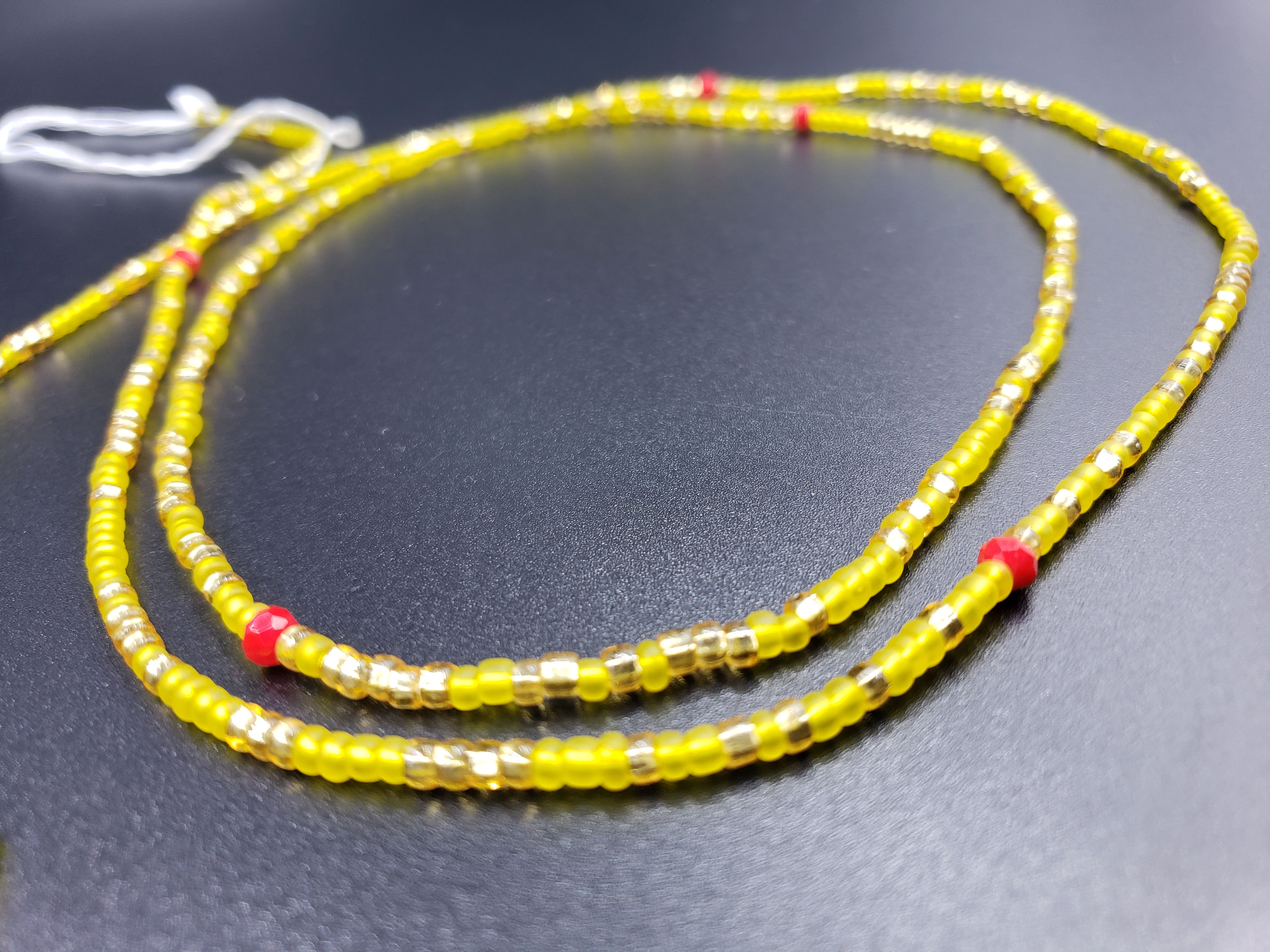 Sun Gold (Red beads)