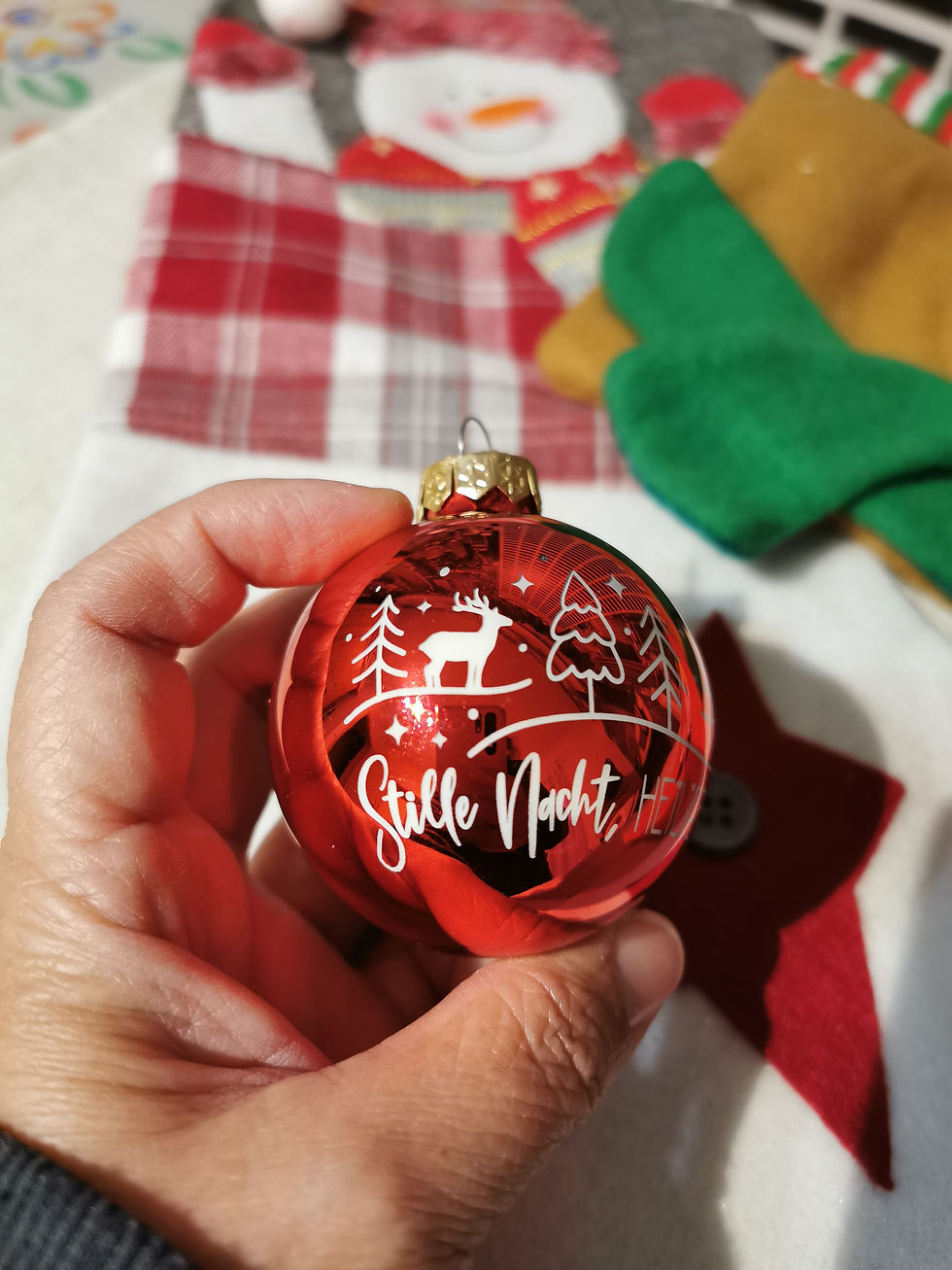 Miniaturbild: Weihnachtskugel personalisiert nur für Dich!