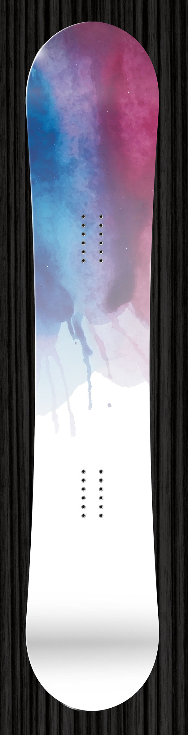 Thumbnail: Watercolors Snowboard Wrap by yourboardwrap.com