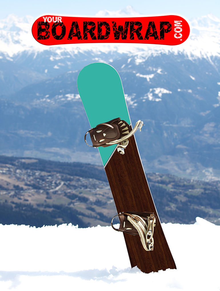 Thumbnail: Snowboard Wrap 297 | YourBoardWrap.com