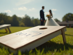 Wedding Cornhole Boards