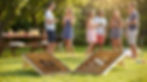 Couples Cornhole Wraps