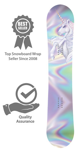 Unicorn Snowboard Wrap 389 - Protect and Style Your Ride