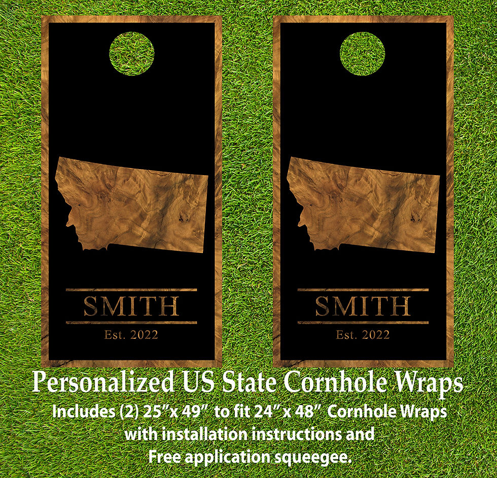 Thumbnail: Montana Cornhole Skins