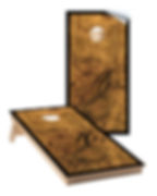 Cornhole Board Wrap 529 Wedding Mr. and Mrs.