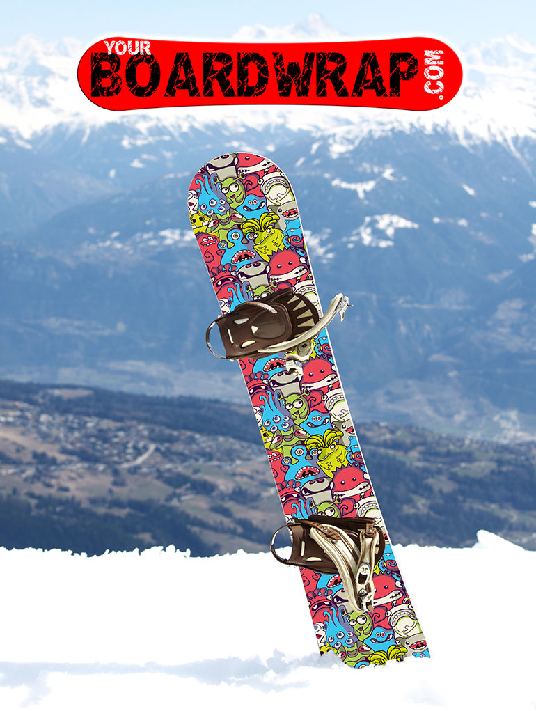 Thumbnail: Snowboard Wrap 324 | YourBoardWrap.com