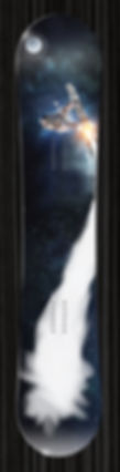 Space Flight Snowboard | YourBoardwrap.com