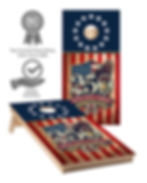 Thumbnail: Patriotic Cornhole Wraps
