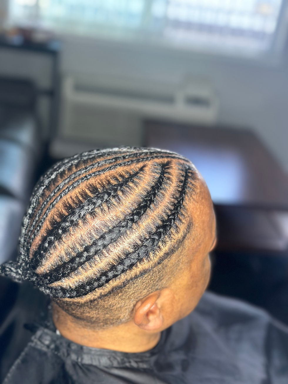 Men's 6 Cornrows or Dutch Braids at Angie Hairr Stylist